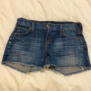 Citizens of Humanity jean shorts size 24